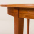 26068 Oman Junn attr. to extra large teak table with 4 inner leaves, Denmark 1960s-9